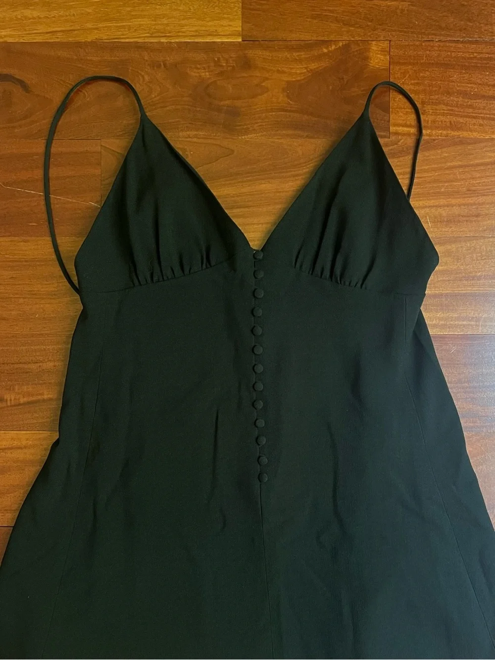 Saint Laurent Baby Doll V Neck Dress 🖤 - Picture 1 of 7